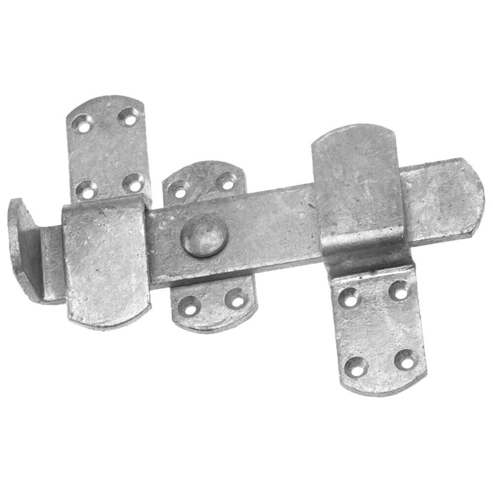 HEAVY DUTY KICK OVER STABLE DOOR LATCH GATE CATCH Galvanised D1