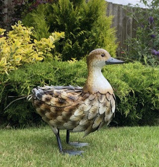 Metal Brown Duck